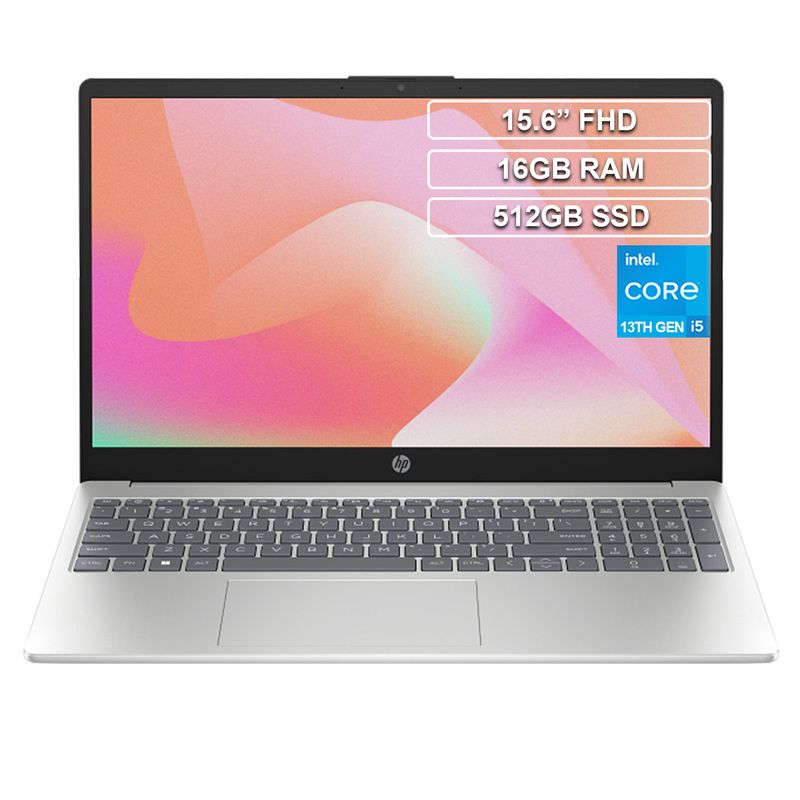 HP - Portátil HP 15-fd0030la Core i5 1334U 16GB 512GB FHD 15.6