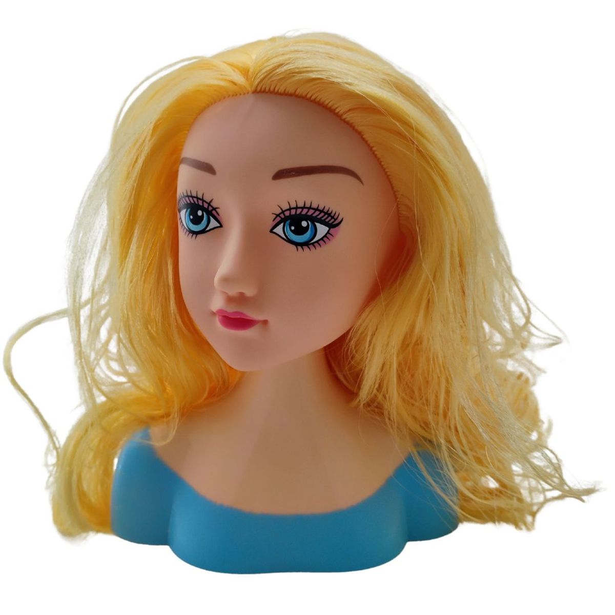 GENERICO - Cabeza De Muñeca Stylist Para Peinar Y Maquillar Niñas