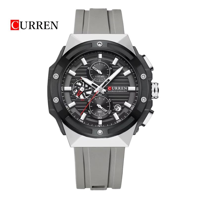 CURREN - Reloj CURREN Cronógrafo 8462 Para Hombre - Gris
