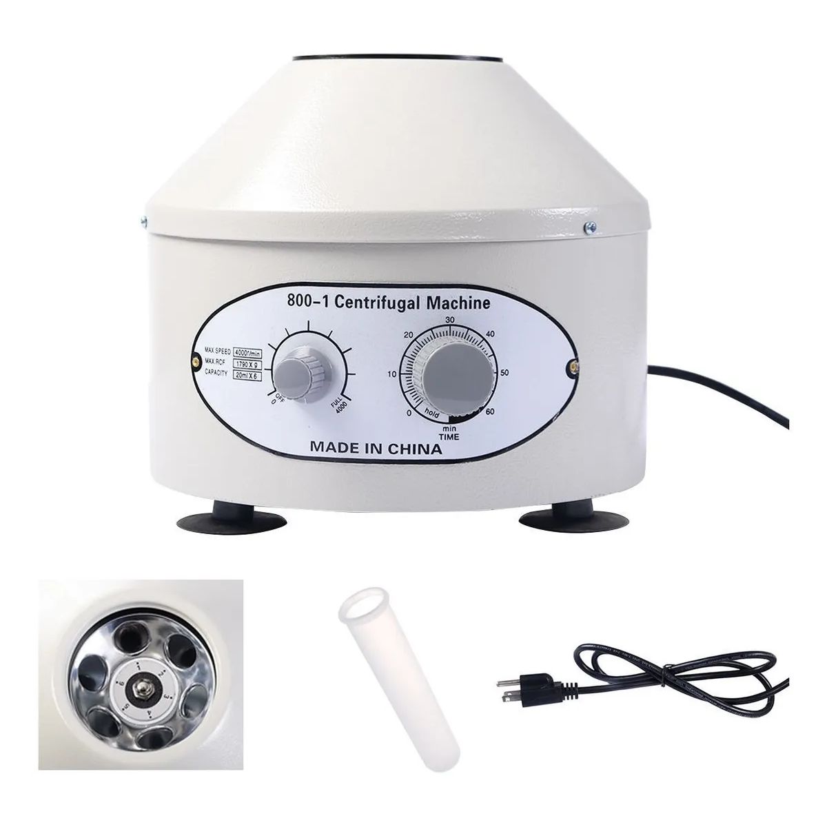 GENERICO - Máquina Centrífuga De Laboratorio analogo 4000 Rpm