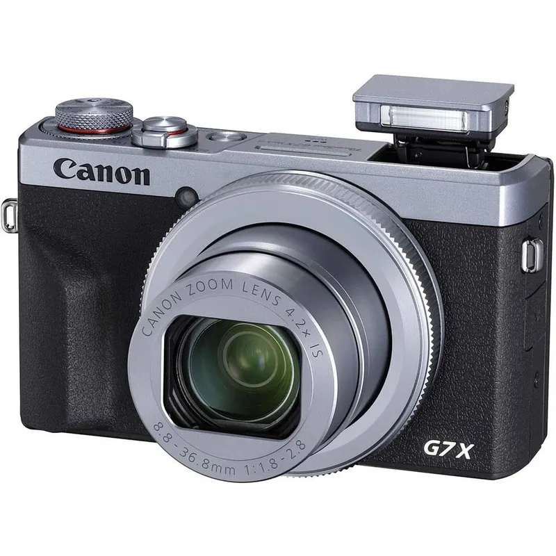 CANON - Cámara Canon G7 X Mark III Powershot Compacta Avanzada 4k Plata