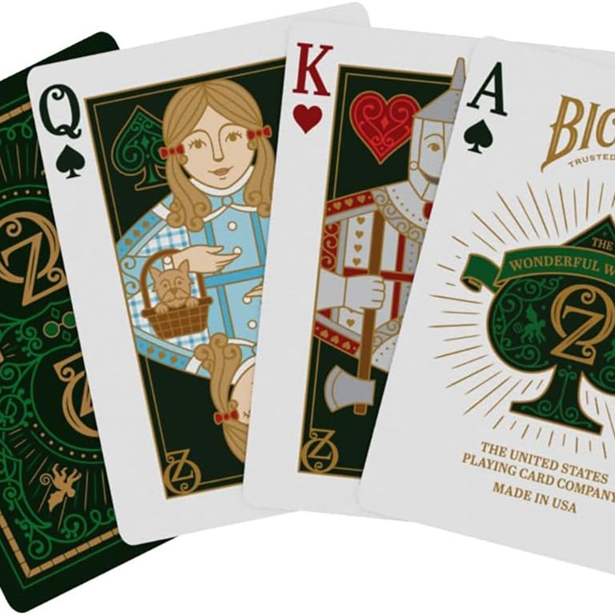 BICYCLE - Juego De póker Coleccionables Bicycle El Mago De Oz Adultos