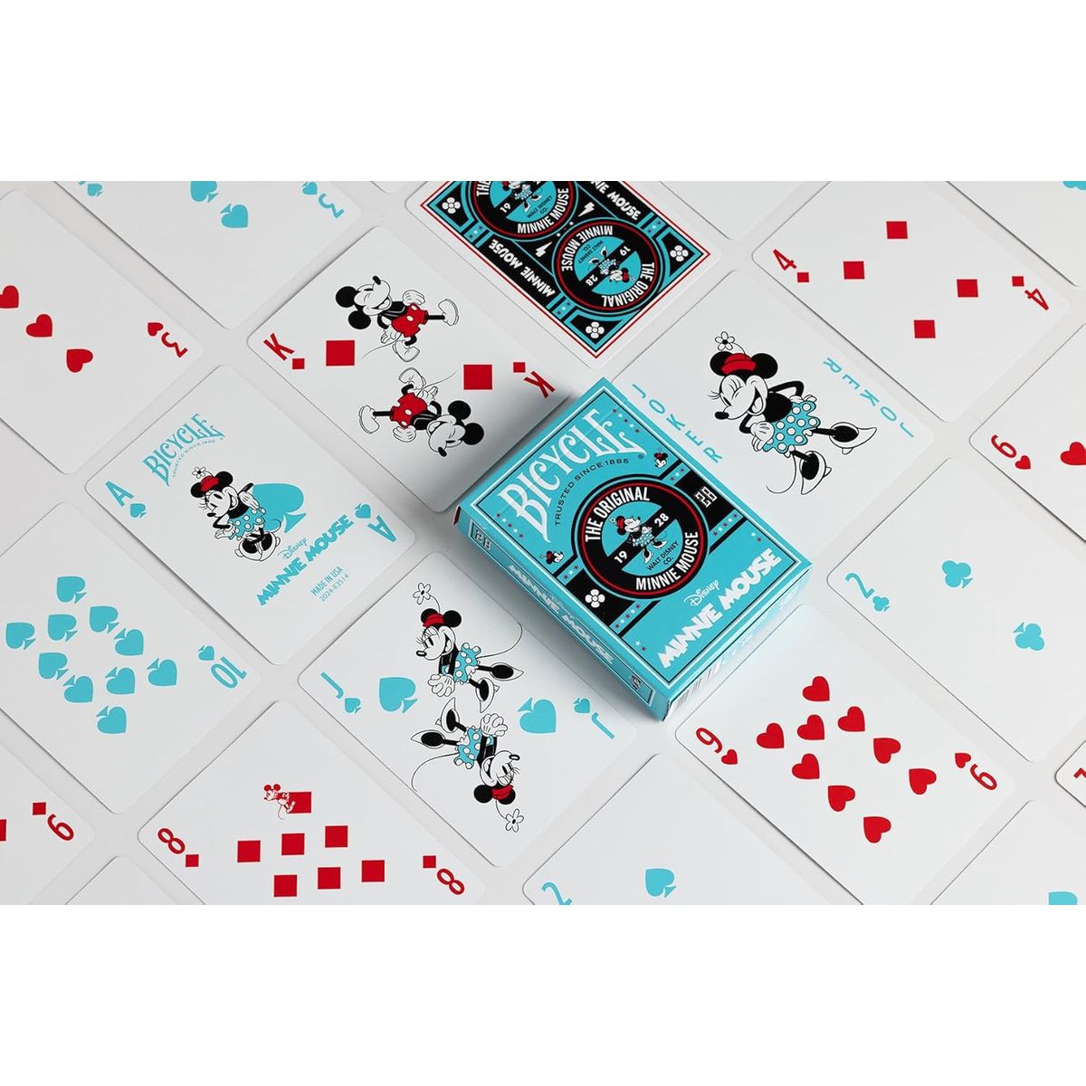 BICYCLE - Juego De Cartas Coleccionable Bicycle Minnie Disney Adultos