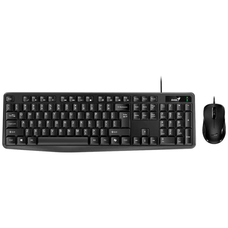 GENIUS - Kit Combo Teclado Y Mouse Genius Km170 Color Negro
