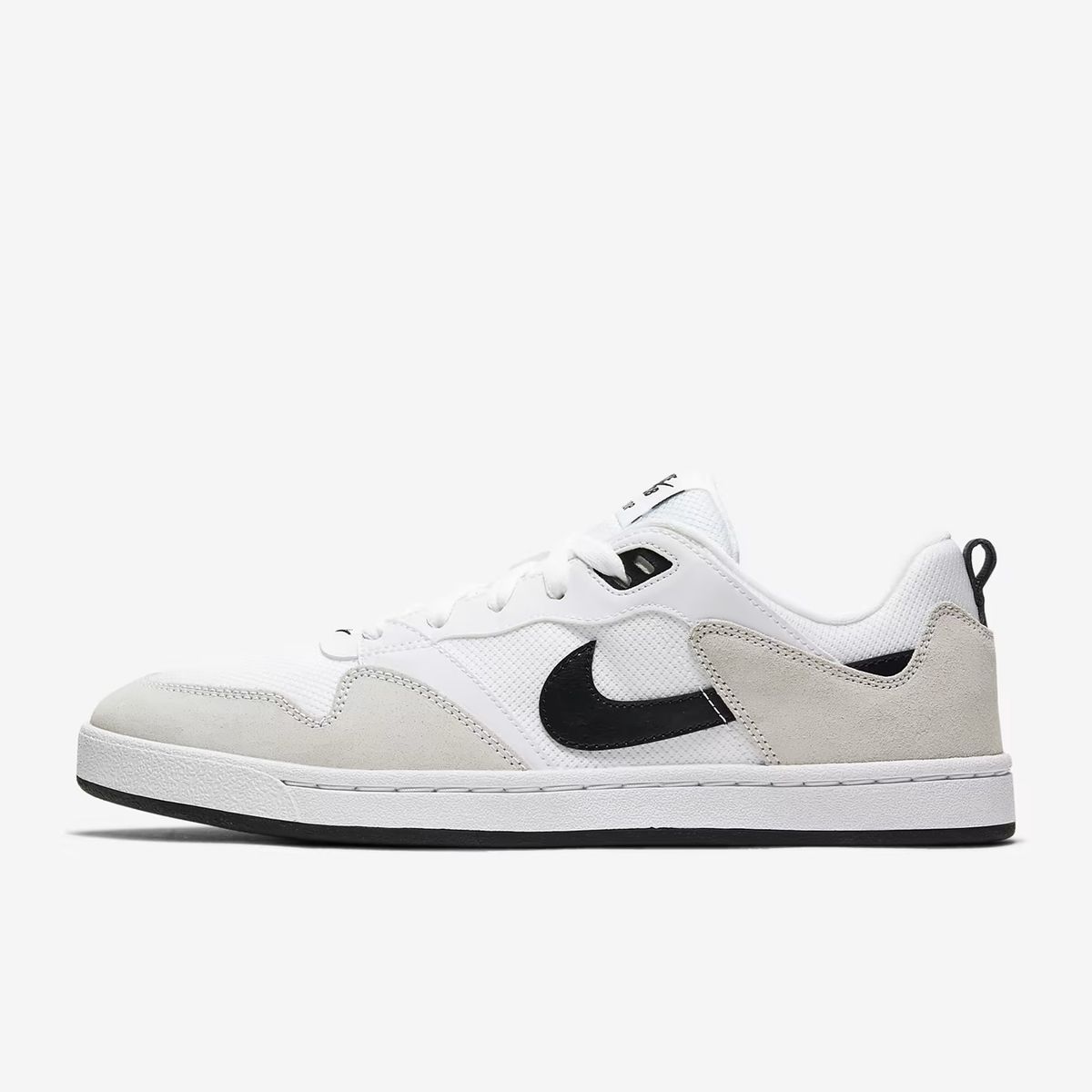 NIKE - Tenis Nike Hombre SB Alleyoop CJ0882-100 Blanco Negro Skate