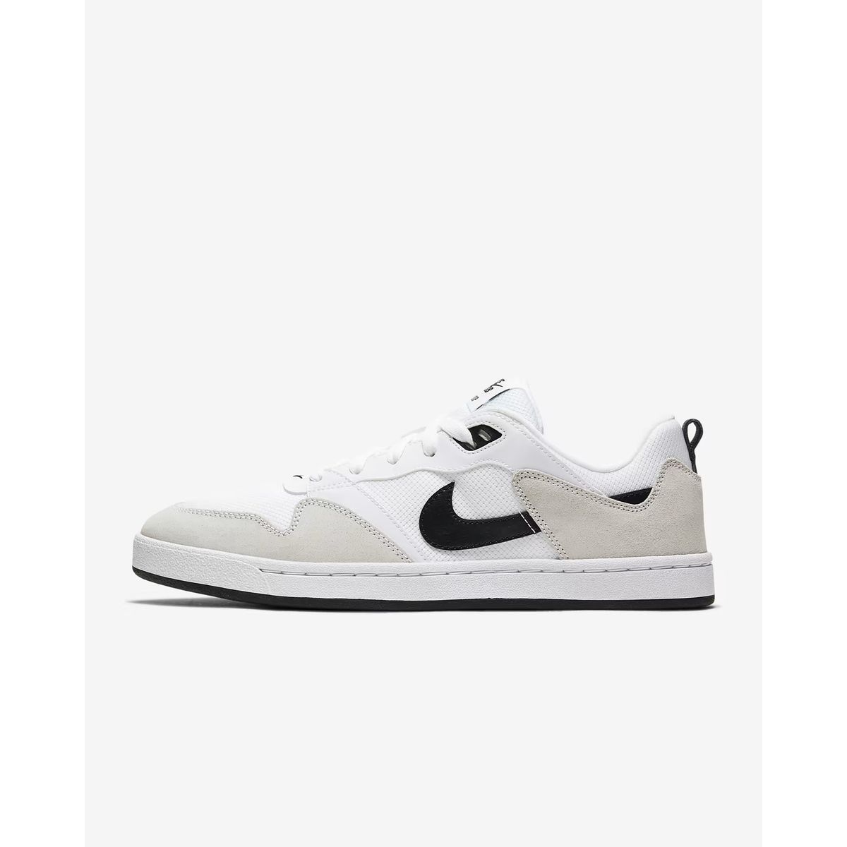 NIKE - Tenis Nike Hombre SB Alleyoop CJ0882-100 Blanco Negro Skate
