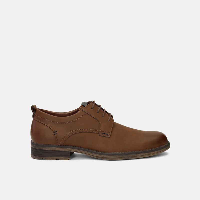 BATA - Zapato Formal Para Hombre Bata Café Oscuro Nikel Tenso