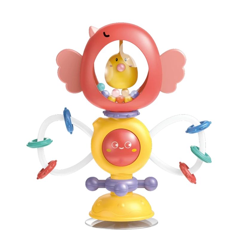 AMERICAN GENERICS - Sonajero Sensorial Juguete Para Bebes Mordedor Sensorial