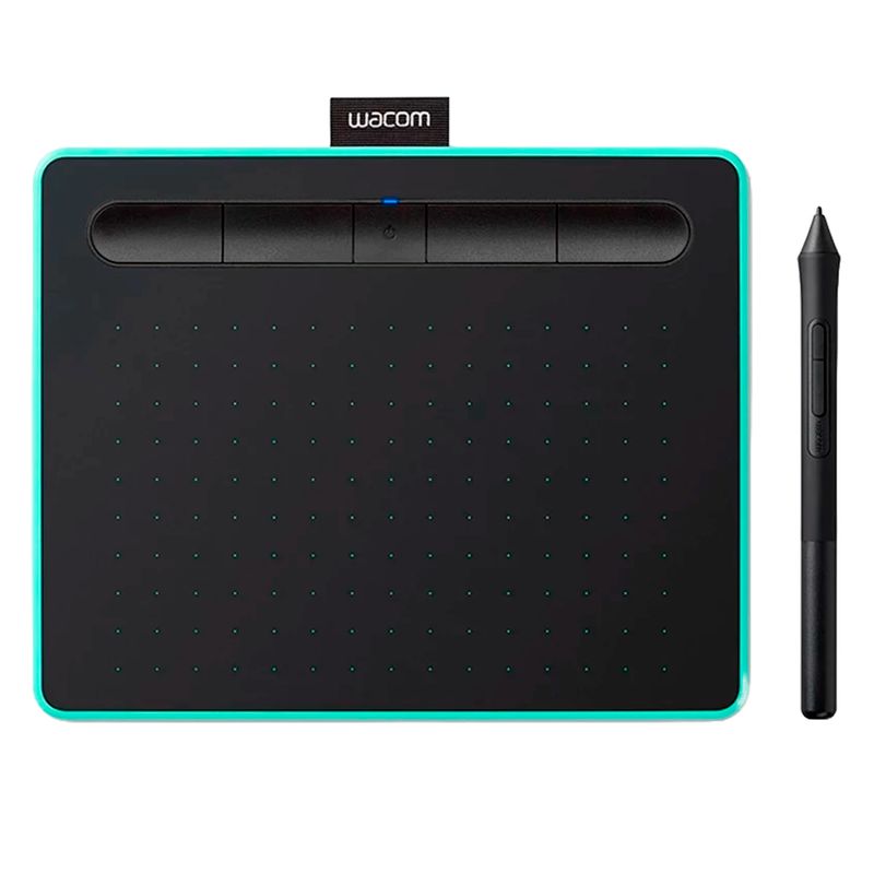 WACOM - Tabla Digitalizadora Wacom Intuos S Pistacho Bluetooth