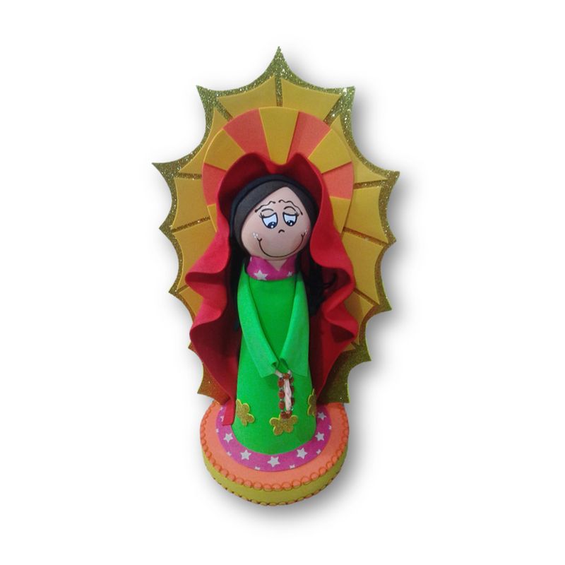 GENERICO - figuras estilo Fofucha de la virgen de Guadalupe  para cotización