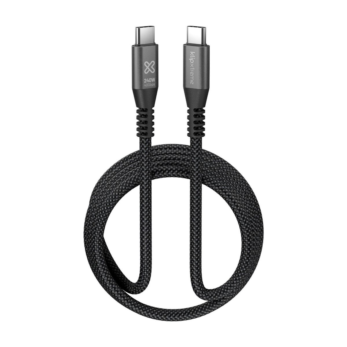 KLIP XTREME - Klip Xtreme Cable Trenzado USB-C PowerGo 850 240W 1.8m 40 GBPS