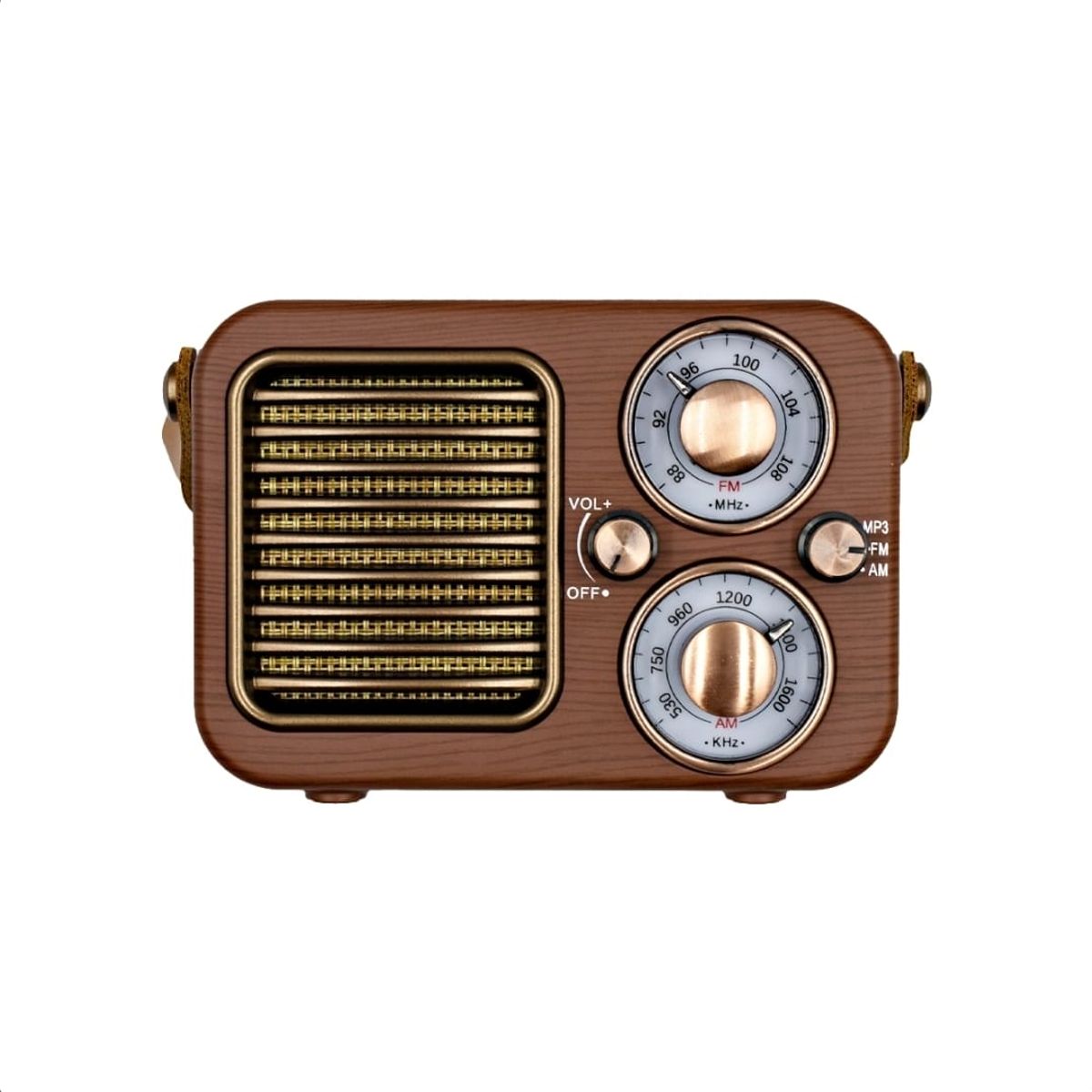 GENERICO - Radio Vintage Am-fm Bluetooh Inalambrico Ym-408