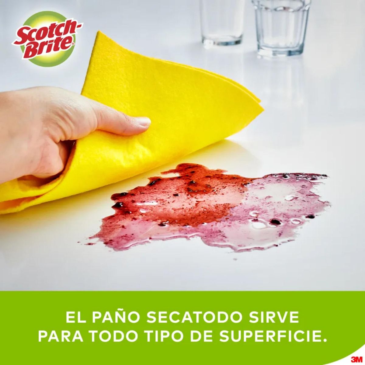 3M - Paño Secatodo x8 Scotch Brite