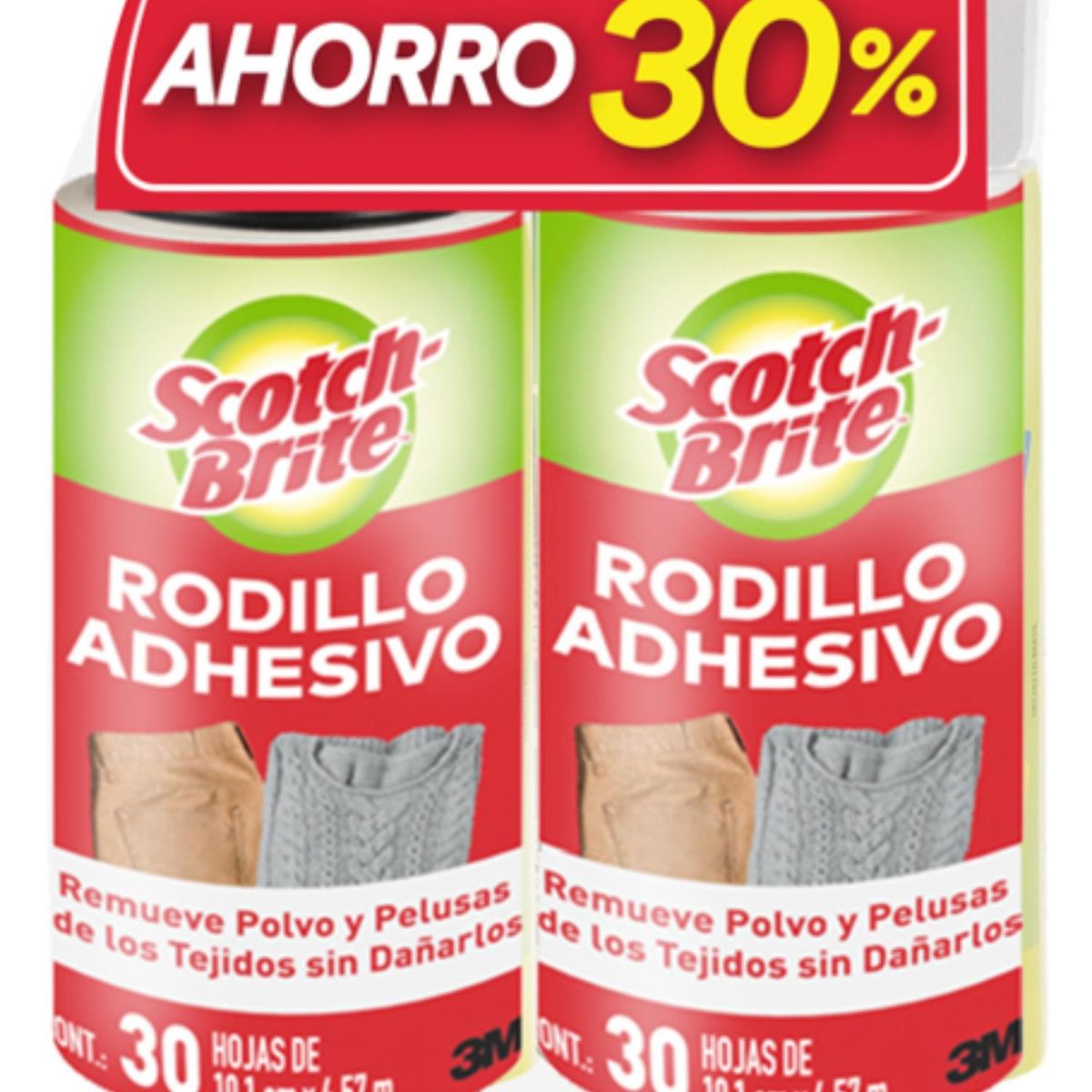 3M - Promo Lint Roller + Rpto Scotch Brite