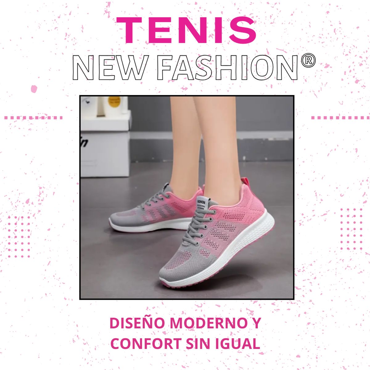 SPORT - Tenis Cómodos Mujer Suaves Livianos Antideslizantes New Fashion