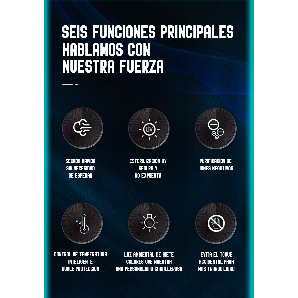 VITTORIA - Secador 2tr Pro Para Casco Moto Esterilizador Iones Con Timer