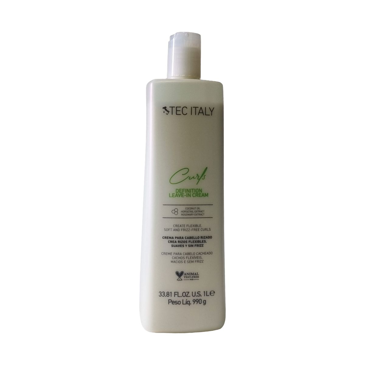 TEC ITALY - Curls Leave In Cream Crema Para Cabello Rizado- Tec Italy 990g