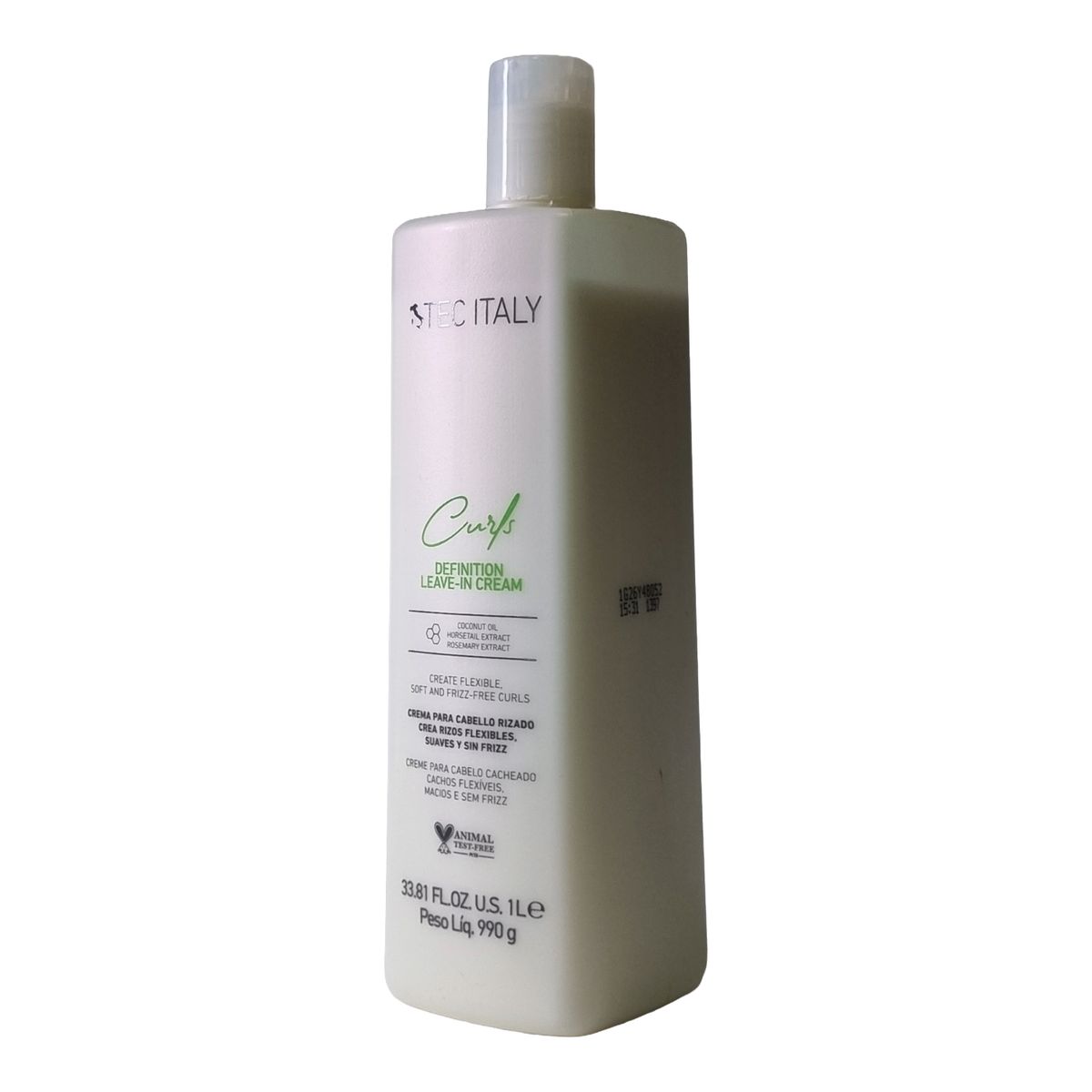 TEC ITALY - Curls Leave In Cream Crema Para Cabello Rizado- Tec Italy 990g