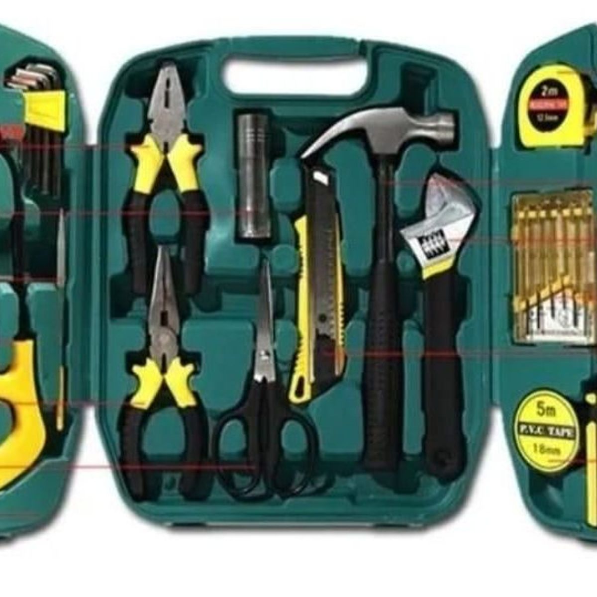 GENERICO - Kit Herramienta Set Caja De Herramientas Multifuncional x27