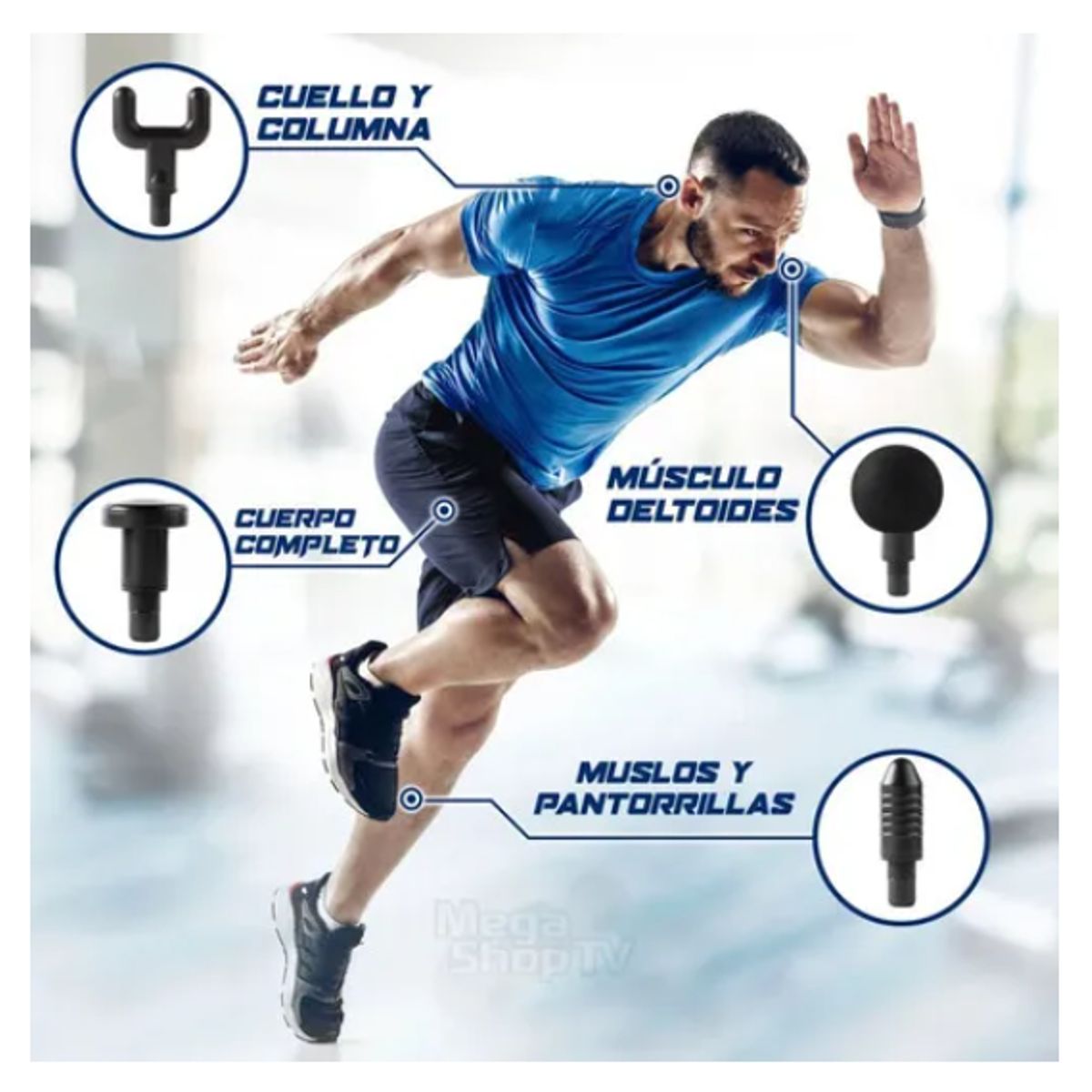 MASSAGE - Pistola Masajeadora Frio Calor