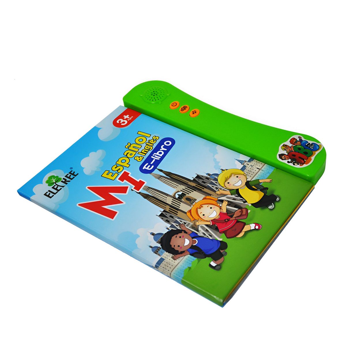 GENERICO - Mi Primer Libro De Estudio Español Ingles Sonido + Baterias