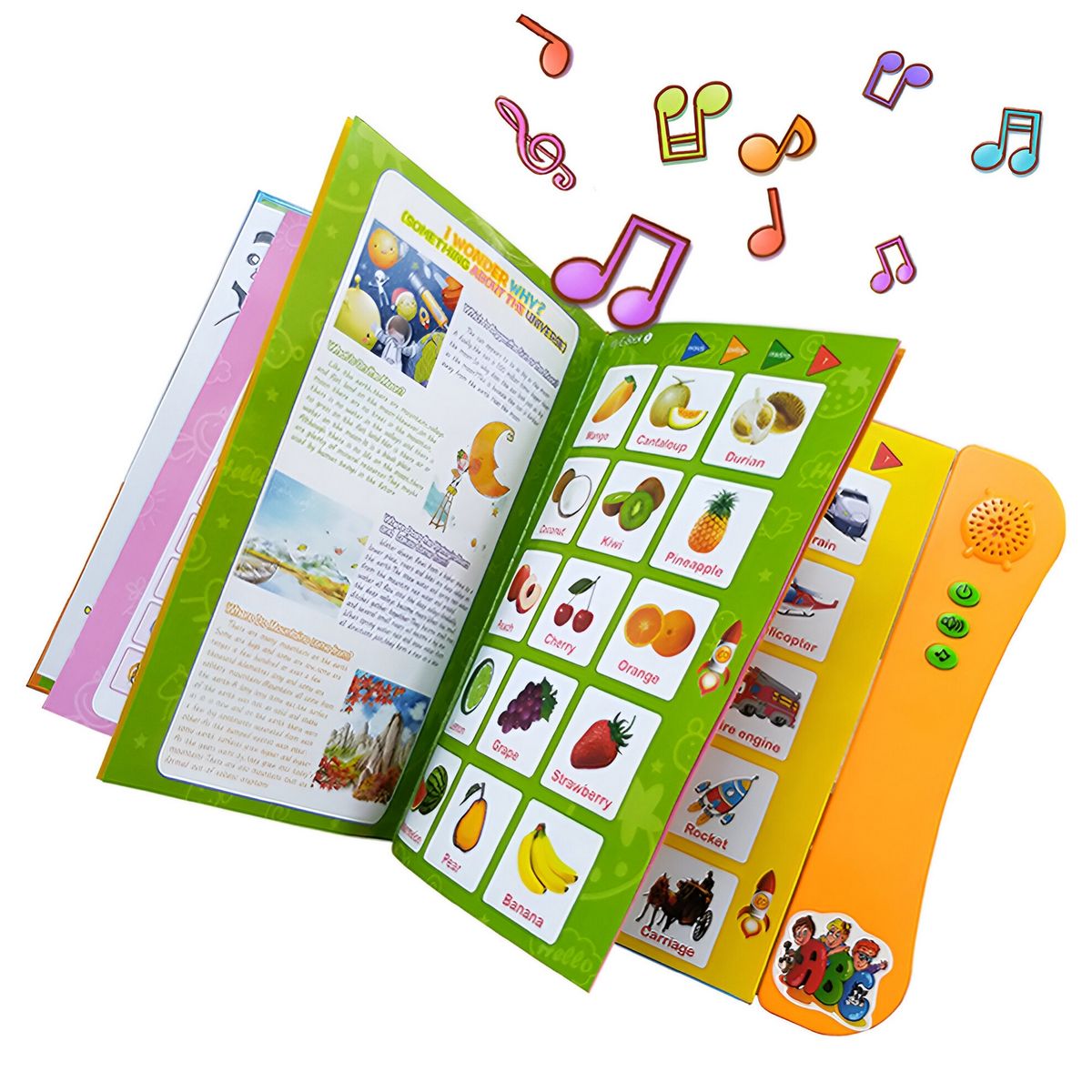 GENERICO - Mi Primer Libro De Estudio Español Ingles Sonido + Baterias