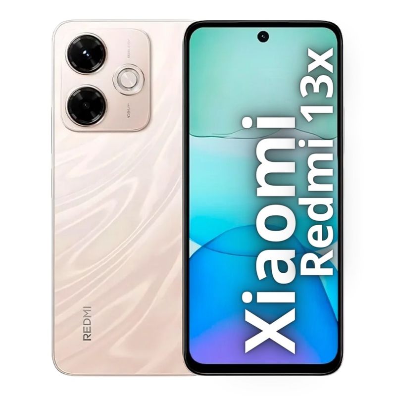 XIAOMI - Celular Xiaomi Redmi 13X 4G 256GB8GB RAM - Dorado