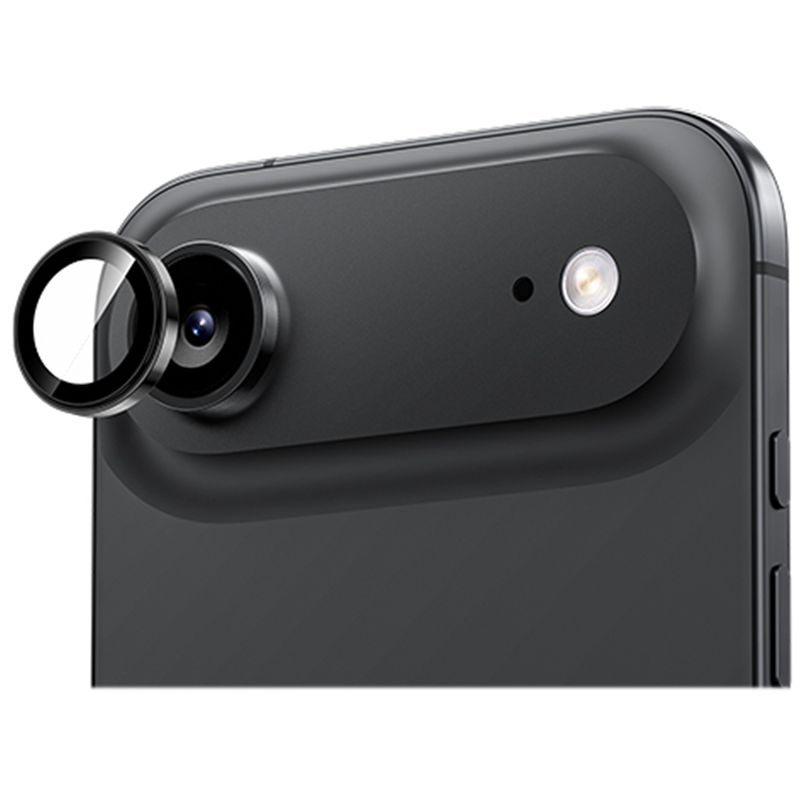 GENERICO - Vidrio Protector Cámara Lente Compatible iPhone 17 Air Negro