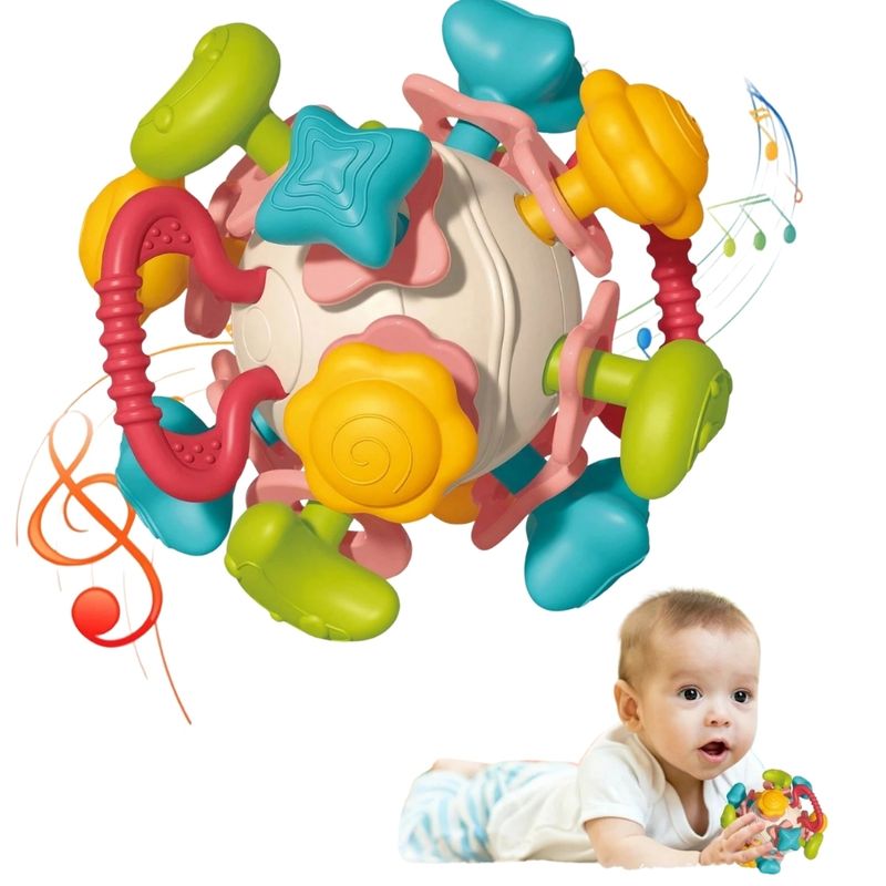AMERICAN GENERICS - Mordedor Sensorial Para Bebe Rasca Encias Llama Dientes