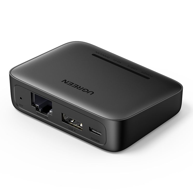 UGREEN - Adaptador Switch Compartidor Impresoras De Red RJ45 USB 2.0