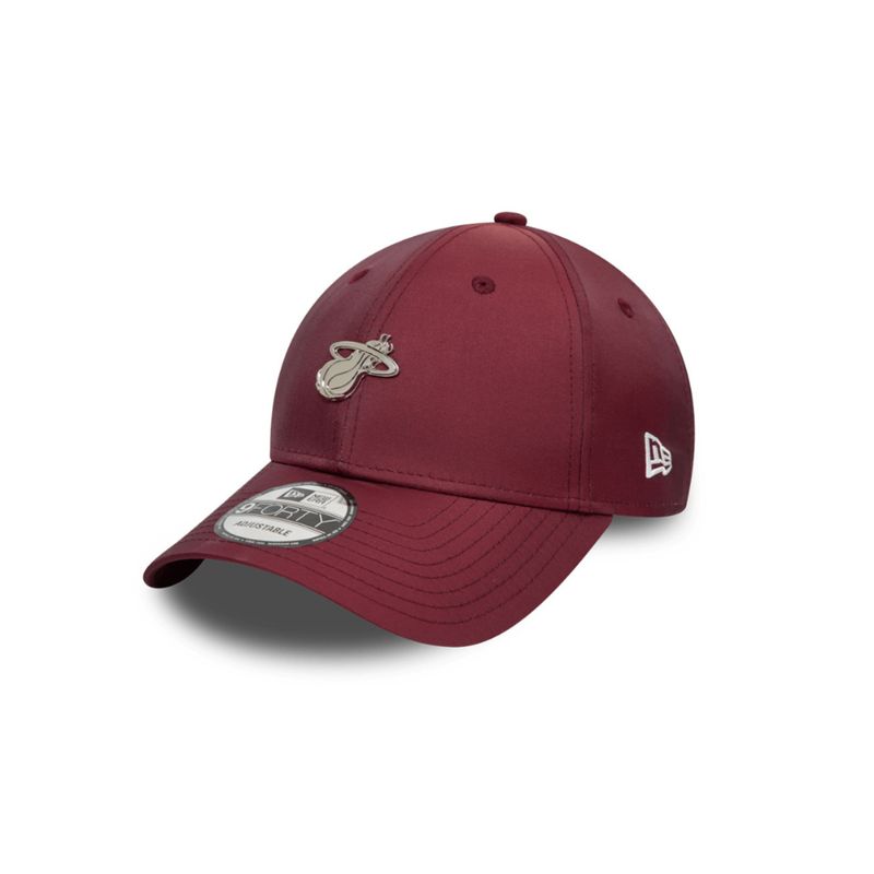 NEW ERA - Gorra New Era Miami Heat-Vino tinto