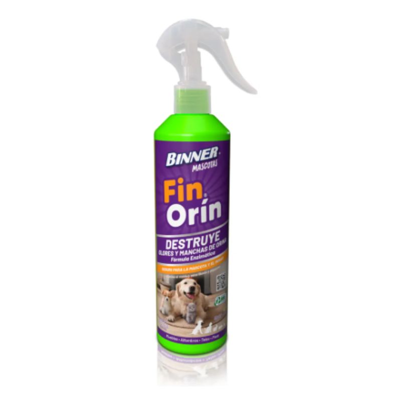 BINNER - Fin Orin Destruye Olores y Manchas de Orina 300ml Binner
