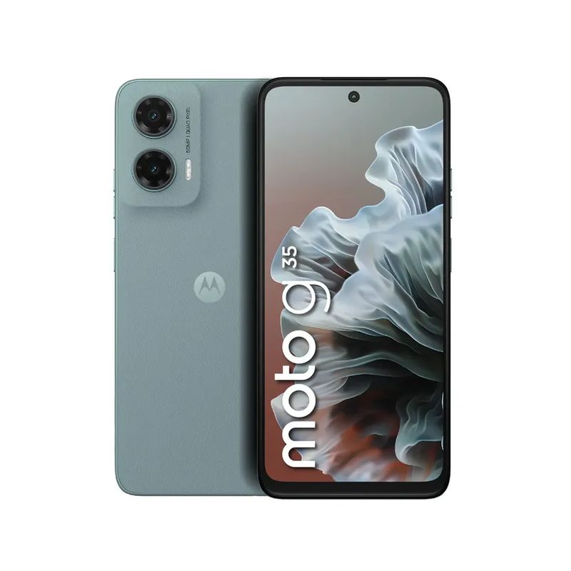 MOTOROLA - Celular Motorola Moto G35 4GB RAM 256GB Almacenamiento 5G Color Gris