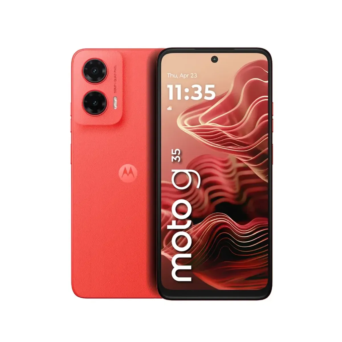 MOTOROLA - Celular Motorola Moto G35 4GB RAM 256GB Almacenamiento 5G Color Naranja