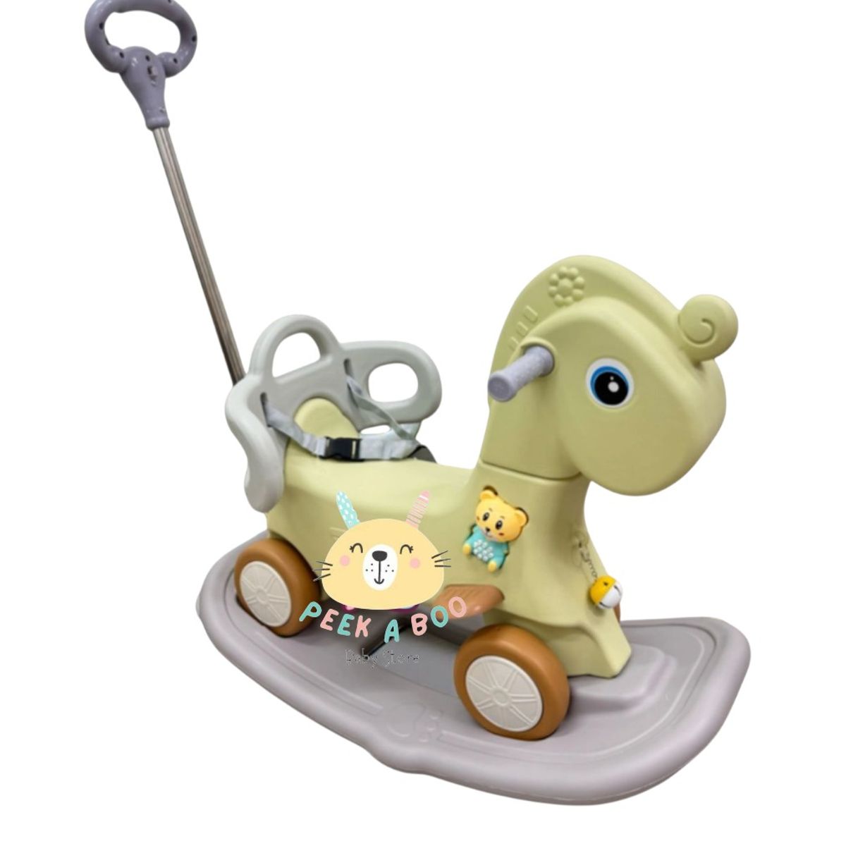 GENERICO - Divertido Caballo Balancín 3 en 1 Para Niños Nuevo