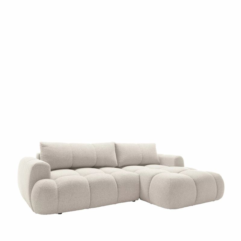 GENERICO - Mueble o sofá Moderno en L esquinero lado izquierdo Gris Claro