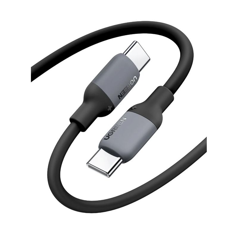 UGREEN - Cable Cargador USB-C Carga Rápida 6A 100W Datos 480Mbps 1.5 m