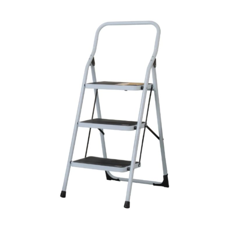 GENERICO - Escalera Plegable 3 Pasos IRON-3