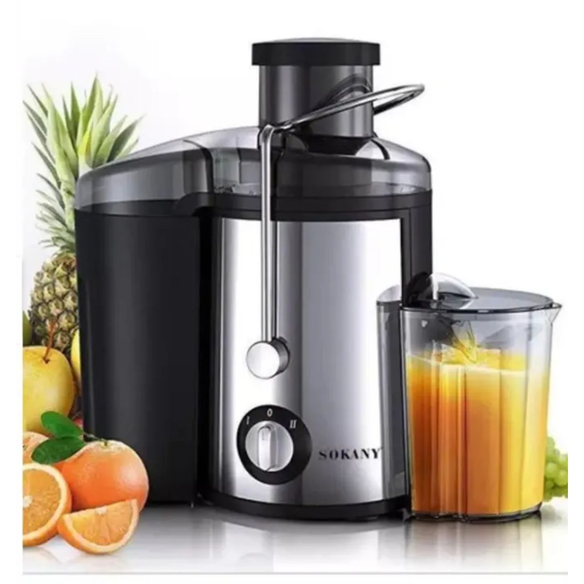 SOKANY - Máquina extractor de jugos automática frutas y verduras exprimidor