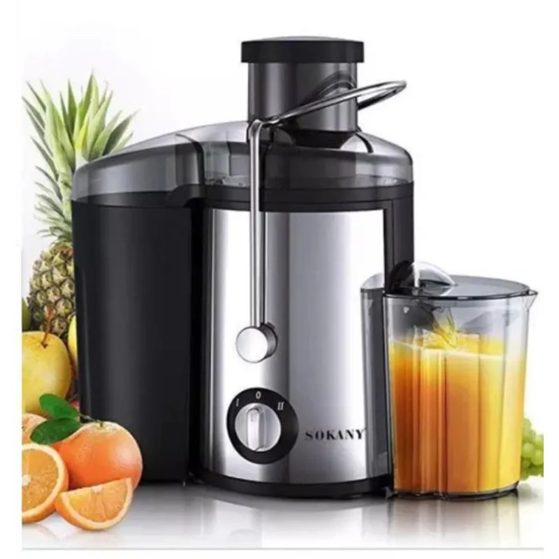 SOKANY - Máquina extractor de jugos automática frutas y verduras exprimidor