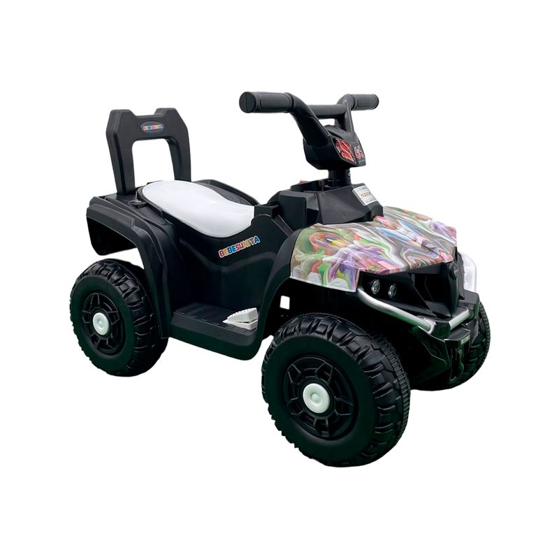 BEBESUNITA - Moto Cuatrimoto Niños 1 A 4 Años Bluetooth Usb Recargable