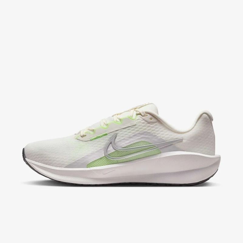 NIKE - Tenis Nike Mujer Downshifter 13 FD6476-106 Blanco Verde Running