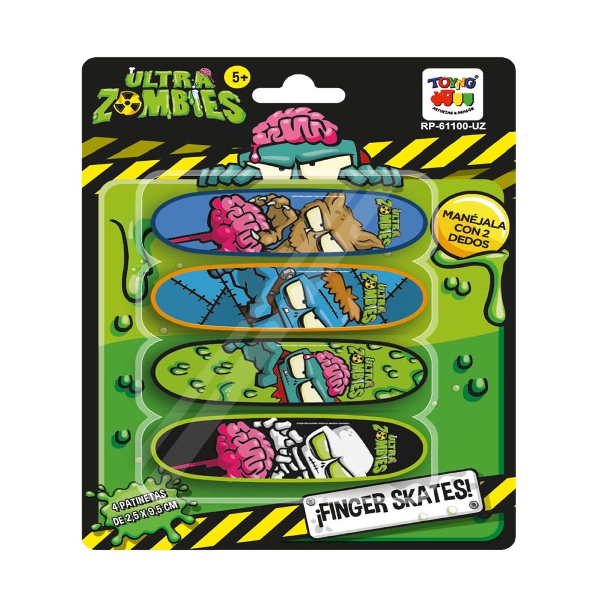 TOYNG - FINGER SKATE ULTRAZOMBIES