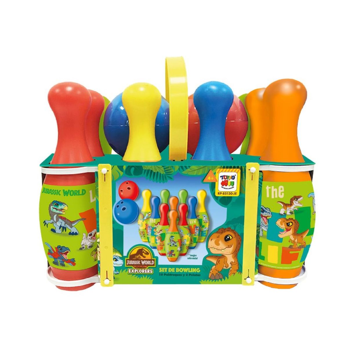 JURASSIC WORLD - SET DE BOWLING JURASSIC JURASSIC