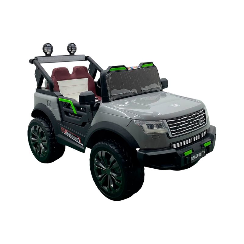 BEBESUNITA - Carro Electrico Recargable Niño Niña Llantas Goma 6años
