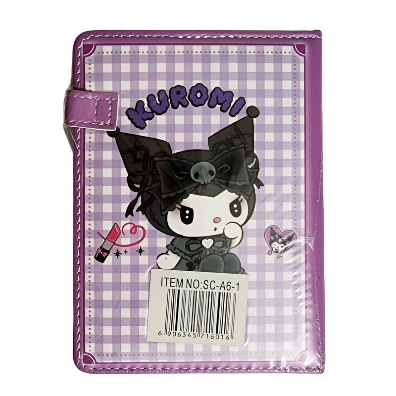 GENERICO - Agenda Libreta Diario Privado Kuromi Kawai Cierre Magnetico