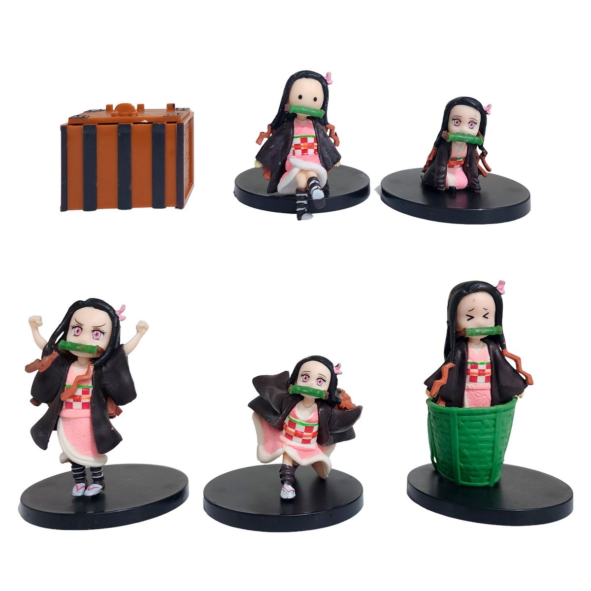 GENERICO - Figura Coleccionable Nezuko Kamado Demon Slayer Personajes
