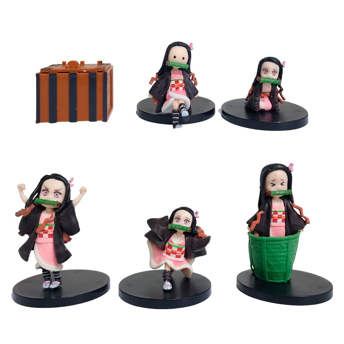 GENERICO - Figura Coleccionable Nezuko Kamado Demon Slayer Personajes