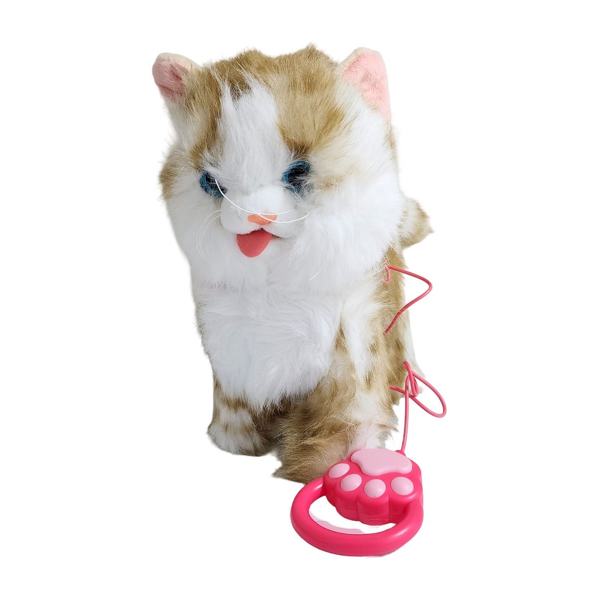 GENERICO - Robot Gato Campanita Mascota Movimiento Control +bateria