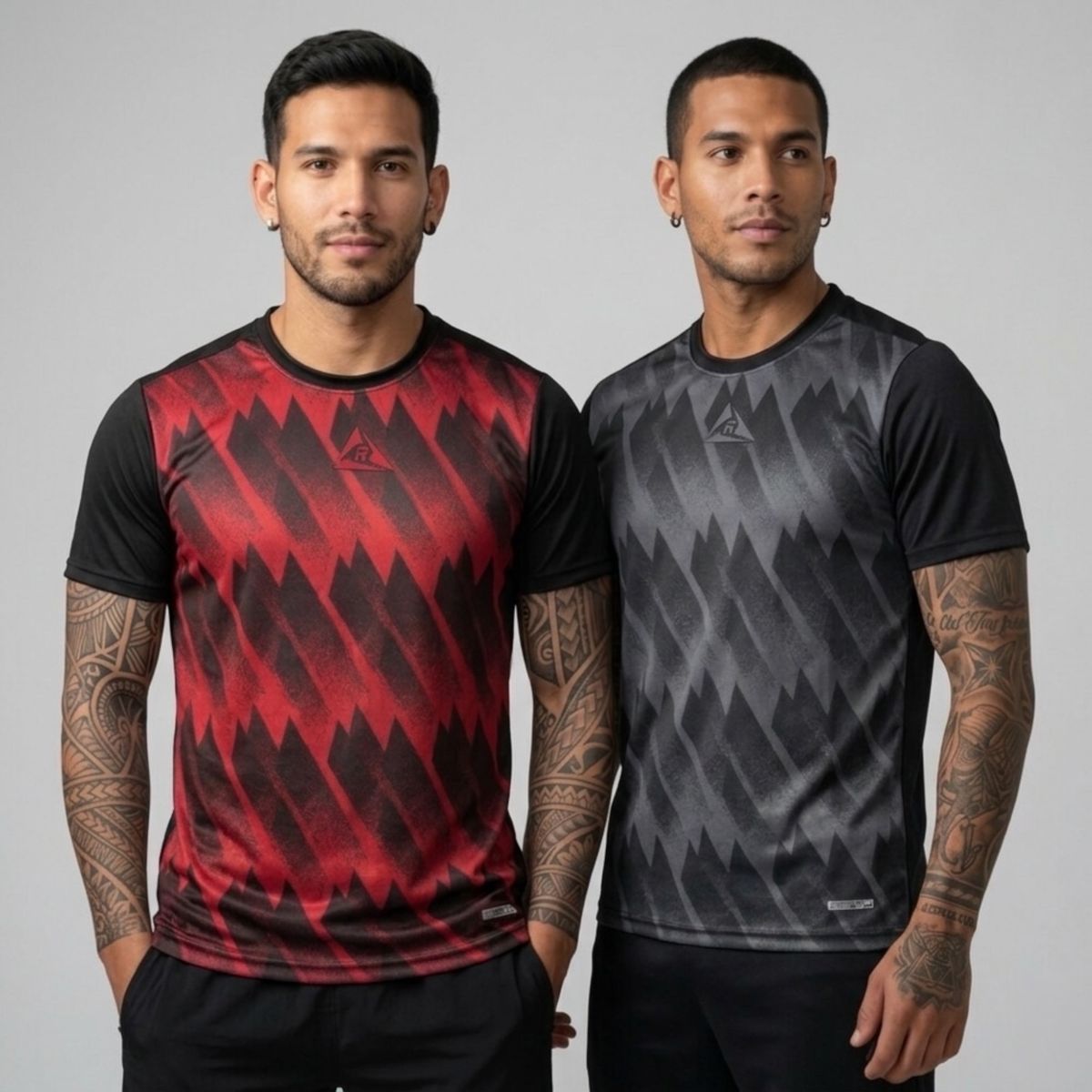 RIPPLE FT - Combo x2 Camisetas Deportivas Control Sudor Originales RIPPLE